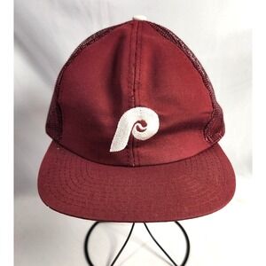 vtg Twins Enterprise PHILADELPHIA PHILLIES baseball Trucker Hat‎ snapback Mesh